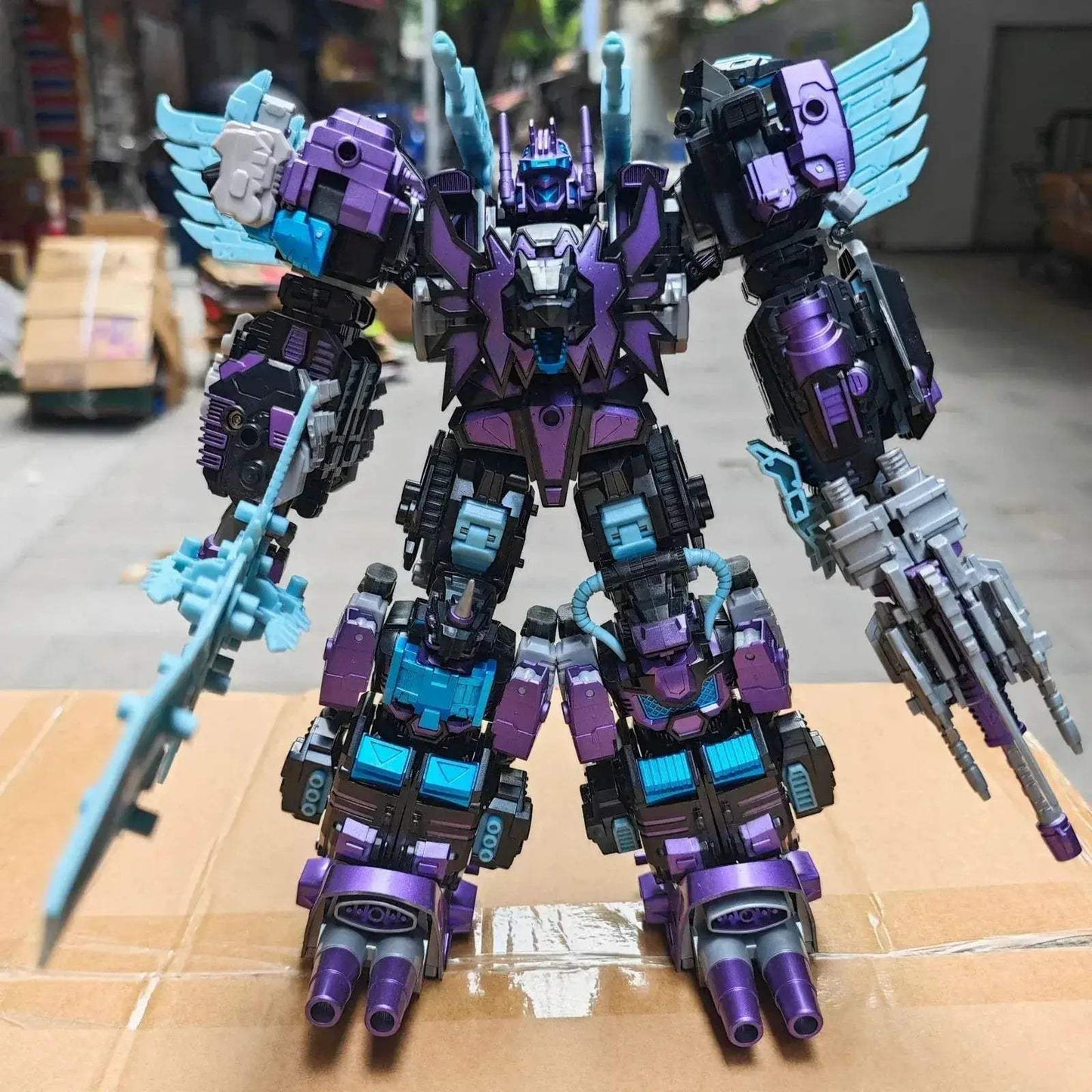 Predaking Figurine Transformers Anime Predacons Action Figure Toys 30 CM - ToylandEU