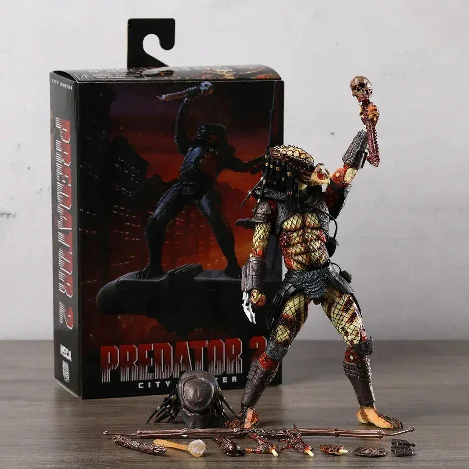 Predator 1990 City Hunter 7 Inch Action Figure Exclusive Collectible - ToylandEU