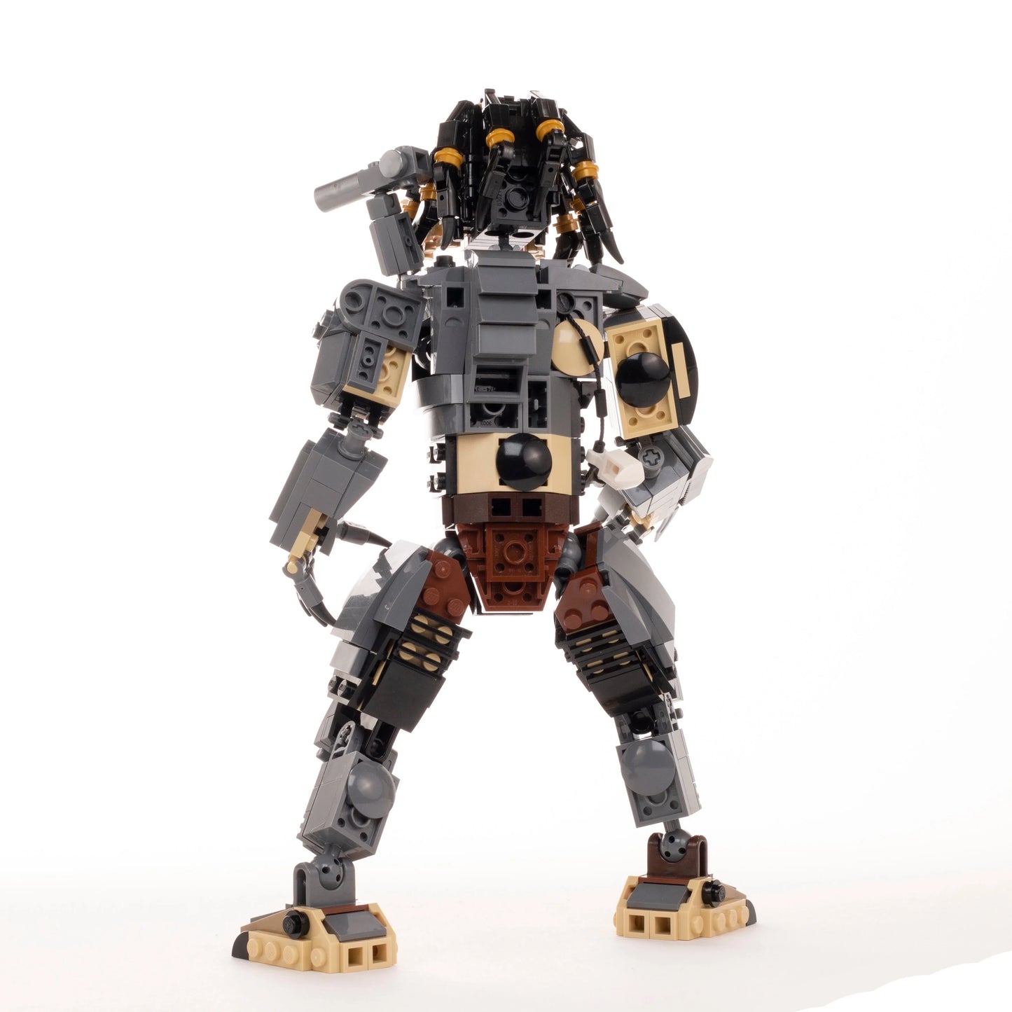 Predator LEGO MOC Figure With Poseable Limbs And Helmet Swap - ToylandEU