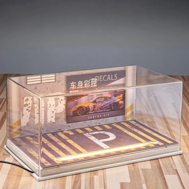 Premium 1:24 Scale Car Display Case With Transparent PVC Dust Cover For Boys - ToylandEU