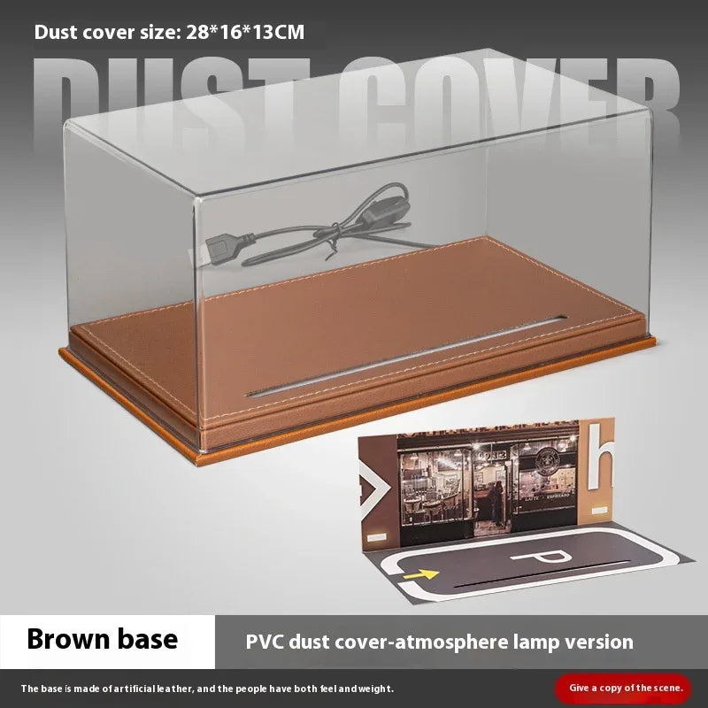 Premium 1:24 Scale Car Display Case With Transparent PVC Dust Cover For Boys - ToylandEU