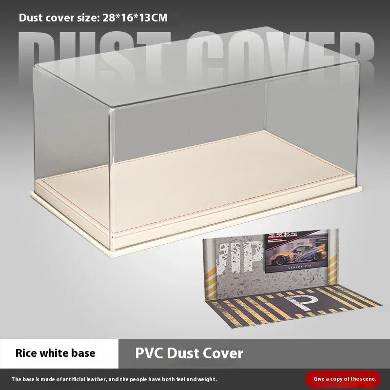 Premium 1:24 Scale Car Display Case With Transparent PVC Dust Cover For Boys - ToylandEU