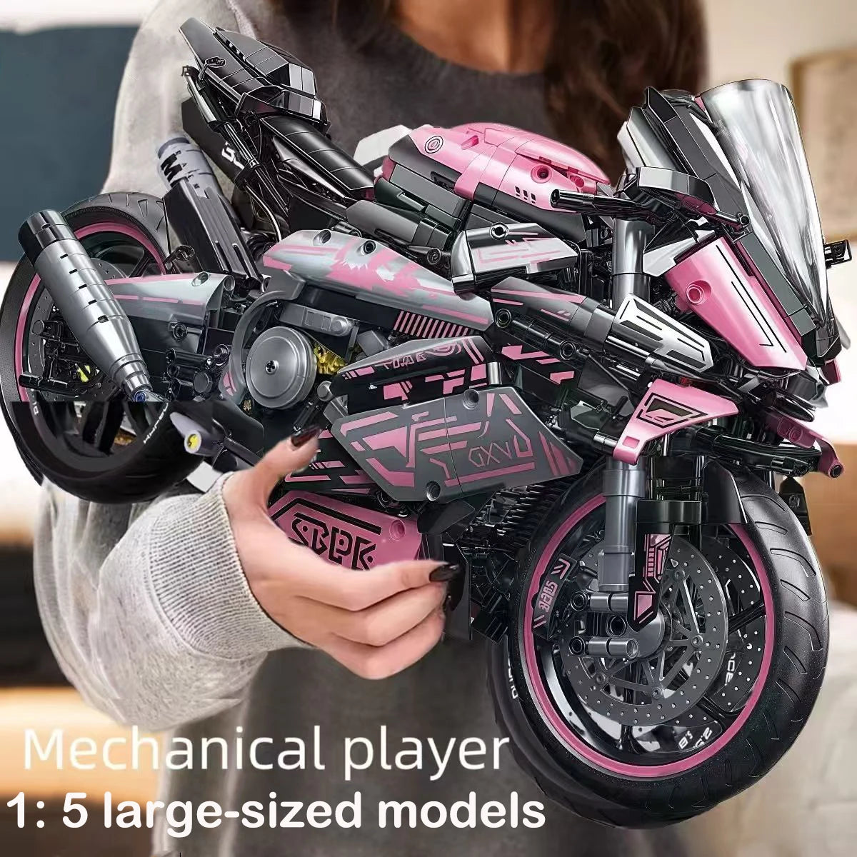Premium 1:5 M1000RR Motorcycle Blocks Set Compatible With Lego Technic Bricks For Kids And Adults Racing Model - ToylandEU