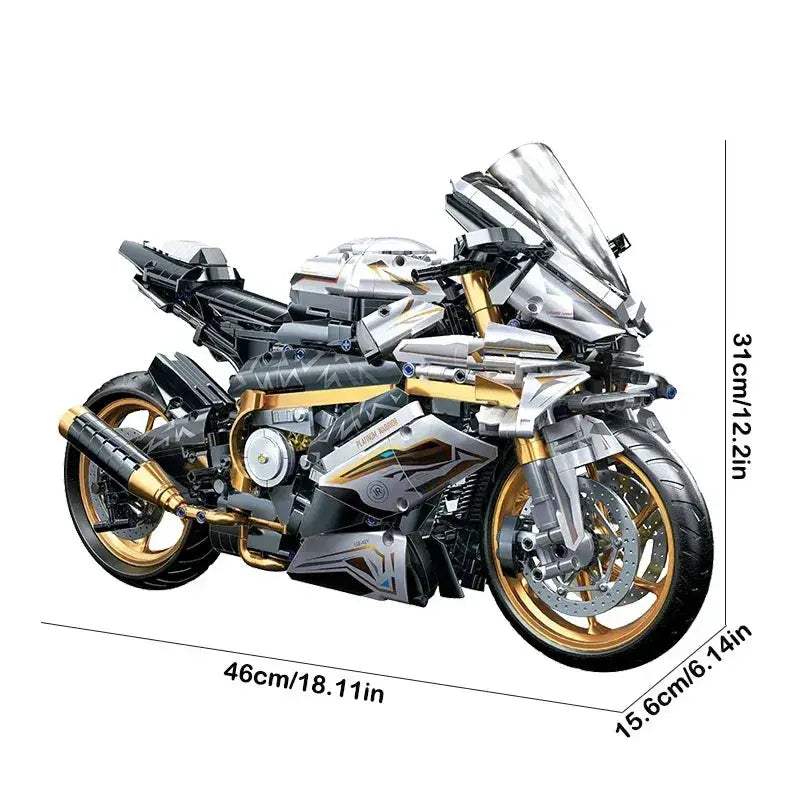  Premium 1 5 M1000RR Motorcycle Blocks Set Toyland EU -  ToylandEU™