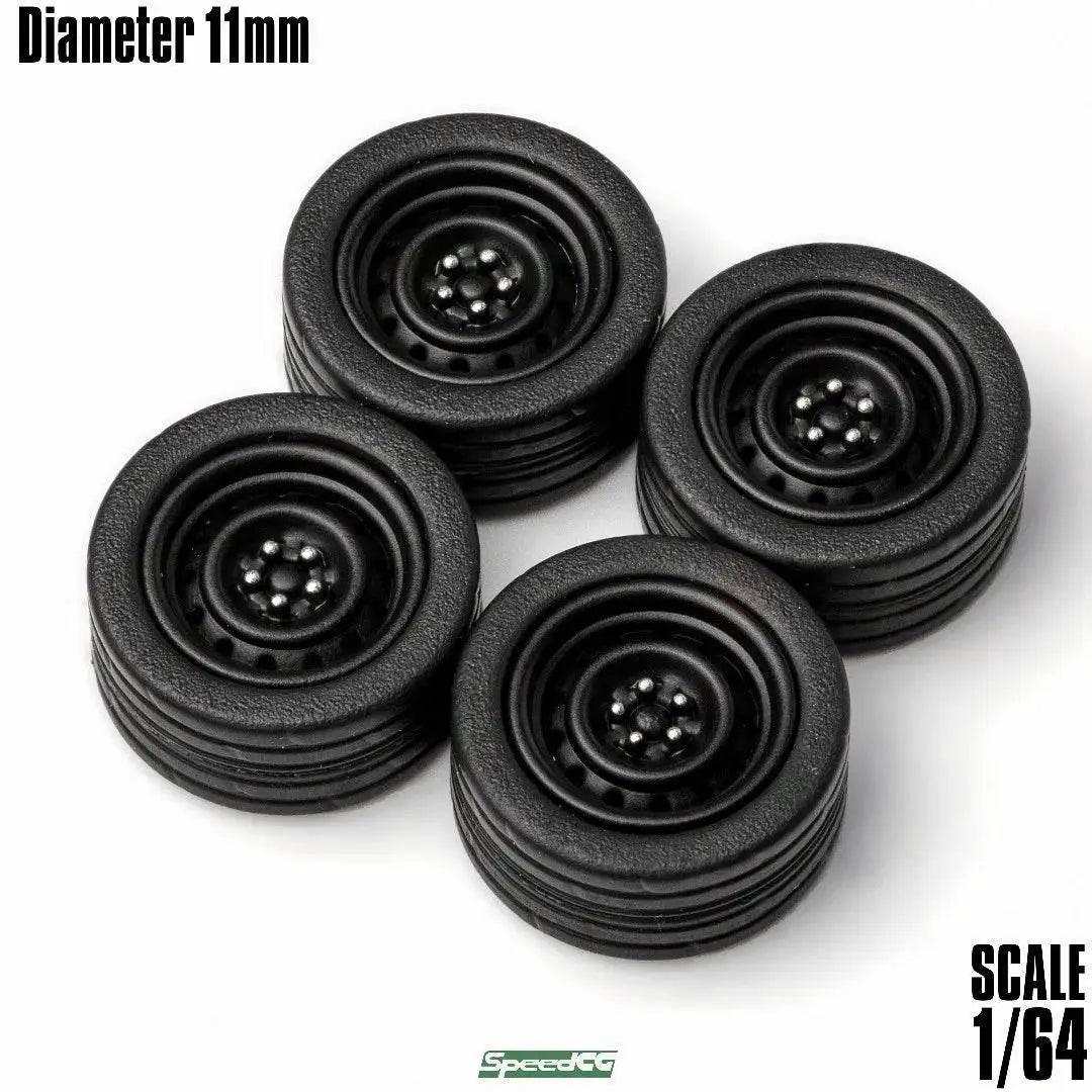  Premium 1 64 Model Car Rubber Type N Wheels Toyland EU -  ToylandEU™