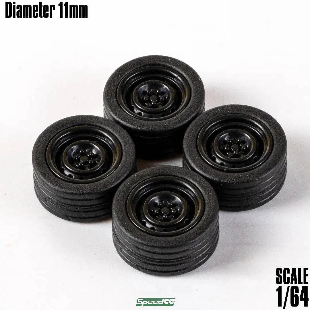  Premium 1 64 Model Car Rubber Type N Wheels Toyland EU -  ToylandEU™