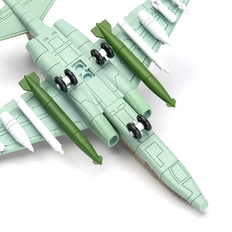 Premium 1 To 72 Scale SU 25 Frogfoot Military Aircraft Model Building Blocks Compatible With Lego For Boys Xmas Gifts - ToylandEU