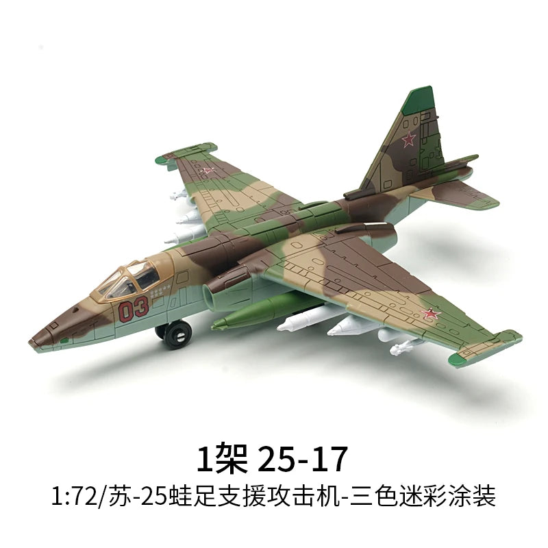 Premium 1 To 72 Scale SU 25 Frogfoot Military Aircraft Model Building Blocks Compatible With Lego For Boys Xmas Gifts - ToylandEU