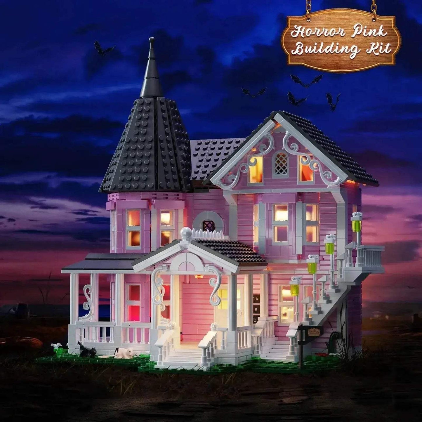  Premium 1349 Pink Palace Blocks Set Toyland EU -  ToylandEU™