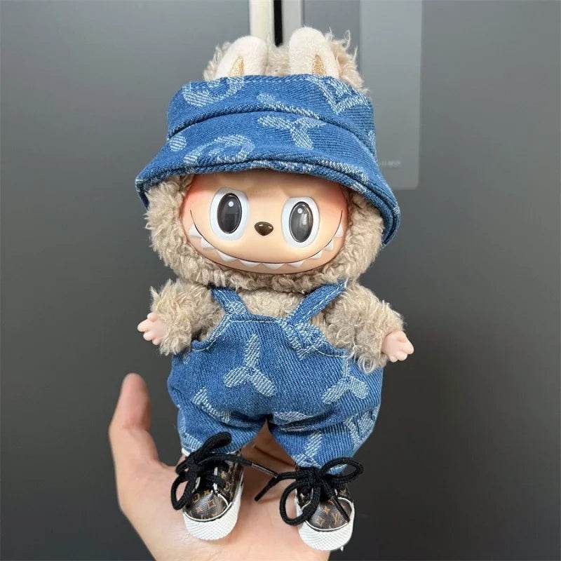 Premium 17cm Doll Clothes Cute Fashionable For Labubu V1 V2 - ToylandEU
