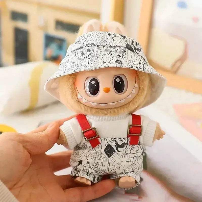 Premium 17cm Doll Clothes Set Retro Graffiti For Collectors - ToylandEU