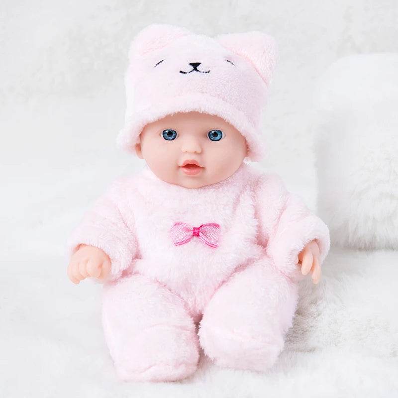 Premium 20cm Silicone Doll With Clothes And Hats For Kids - ToylandEU