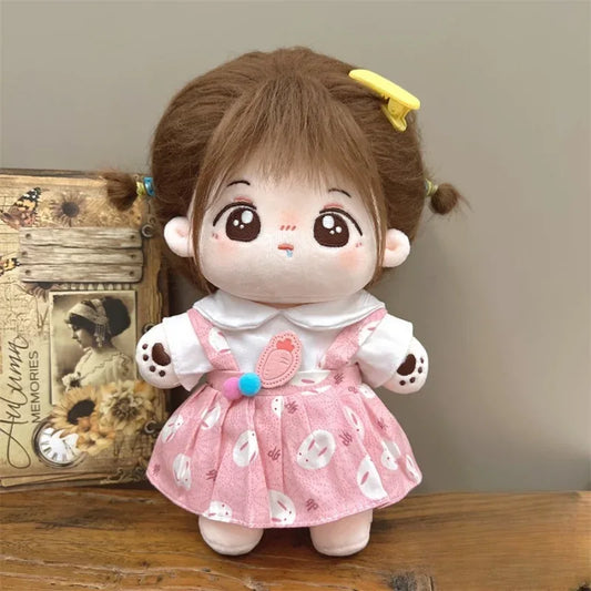 Premium 20cm Soft Plush Doll Clothes and Accessories Set - ToylandEU