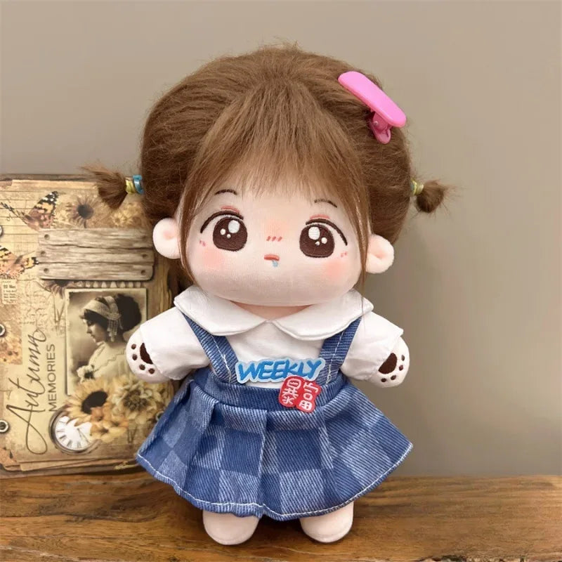 Premium 20cm Soft Plush Doll Clothes and Accessories Set - ToylandEU