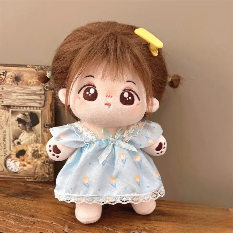 Premium 20cm Soft Plush Doll Clothes and Accessories Set - ToylandEU