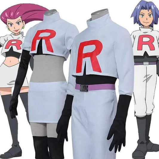  Premium 2pc Team Rocket Cosplay Costume Set Toyland EU -  ToylandEU™