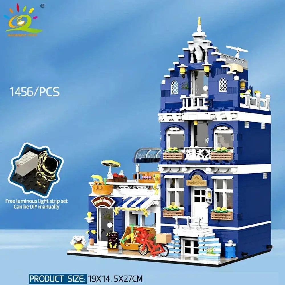  Premium 3C MOC Building Blocks Coffee Shop Toyland EU -  ToylandEU™