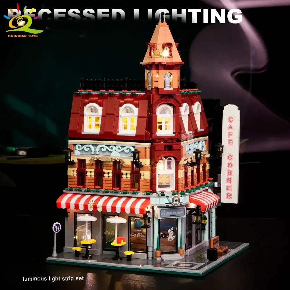  Premium 3C MOC Building Blocks Coffee Shop Toyland EU -  ToylandEU™