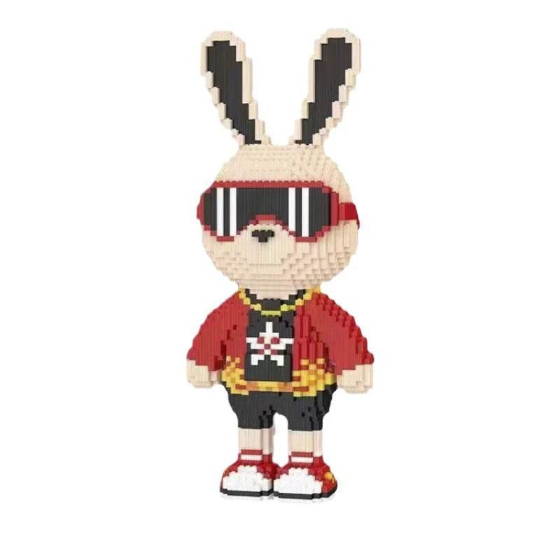 Premium 3D Building Blocks Candy Rabbit Theme Adults - ToylandEU