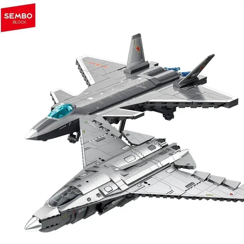  Premium 3D Fighter Jet Building Block Set Toyland EU -  ToylandEU™
