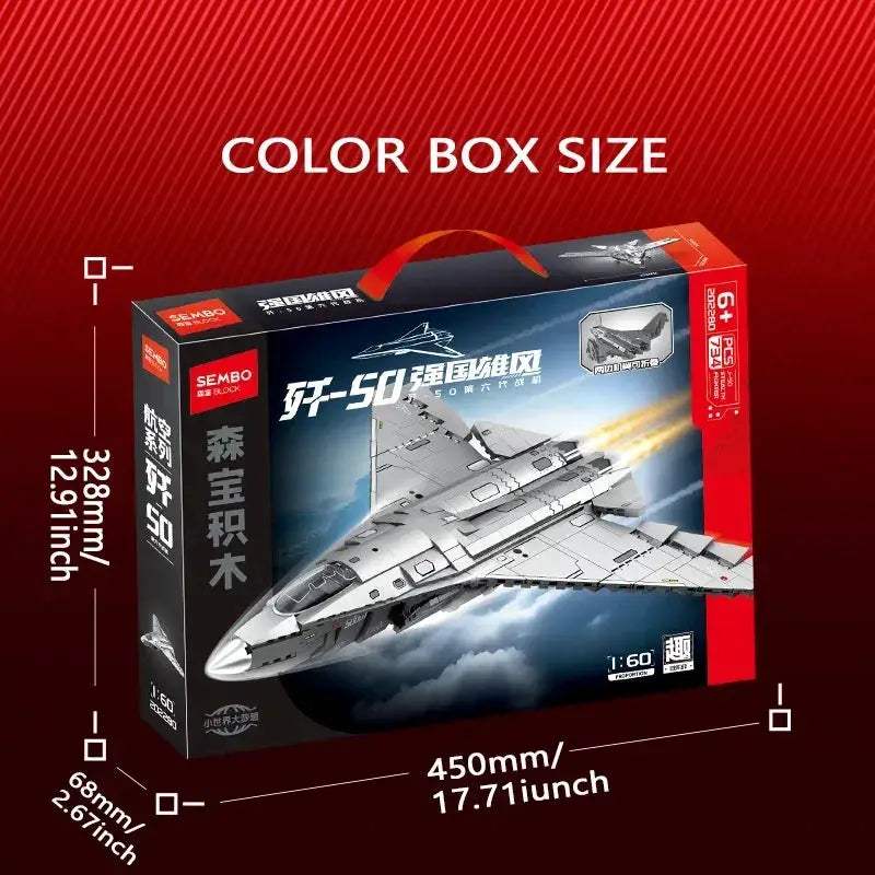  Premium 3D Fighter Jet Building Block Set Toyland EU -  ToylandEU™