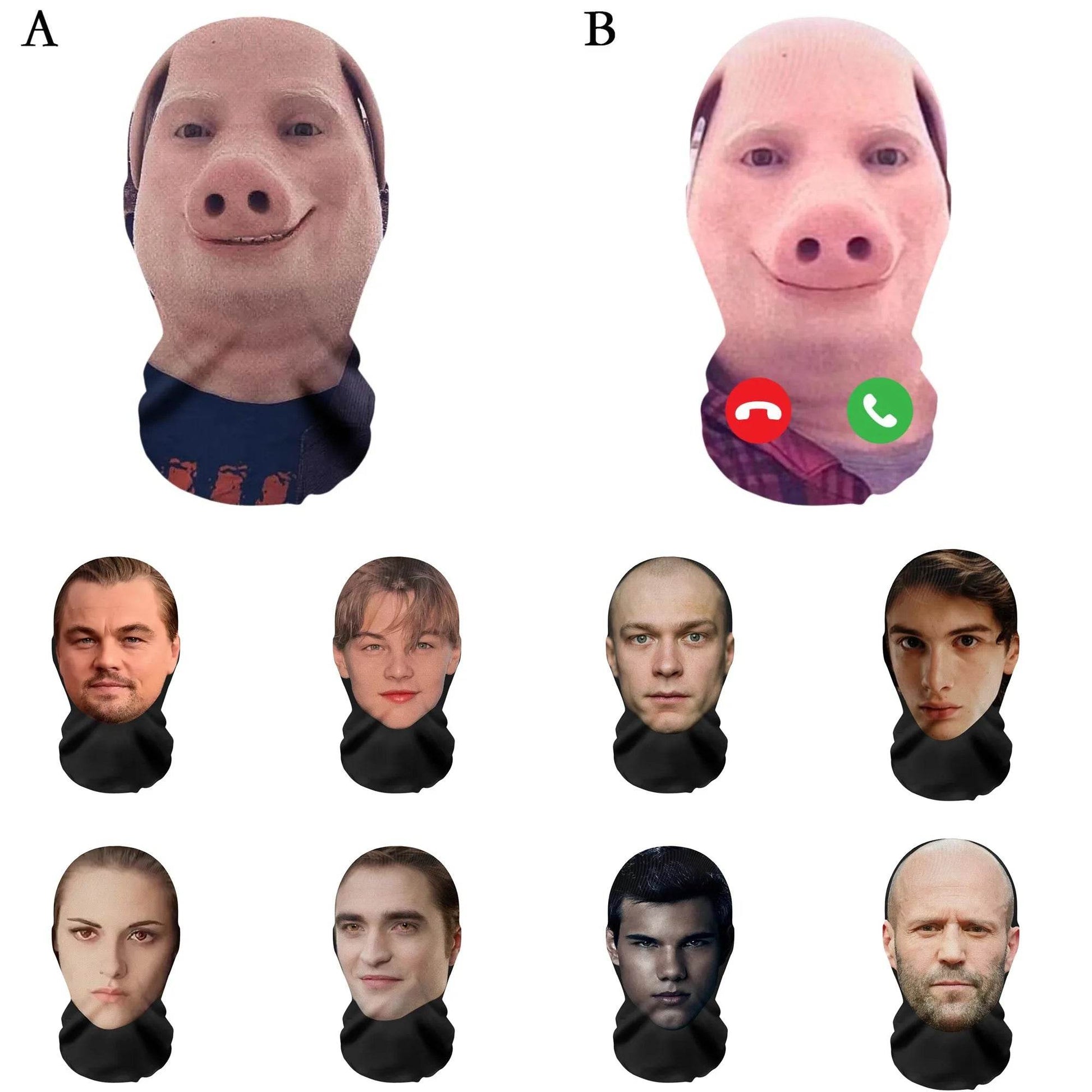 Premium 3D Printed Mask Head Cover UV Shield Cosplay - ToylandEU