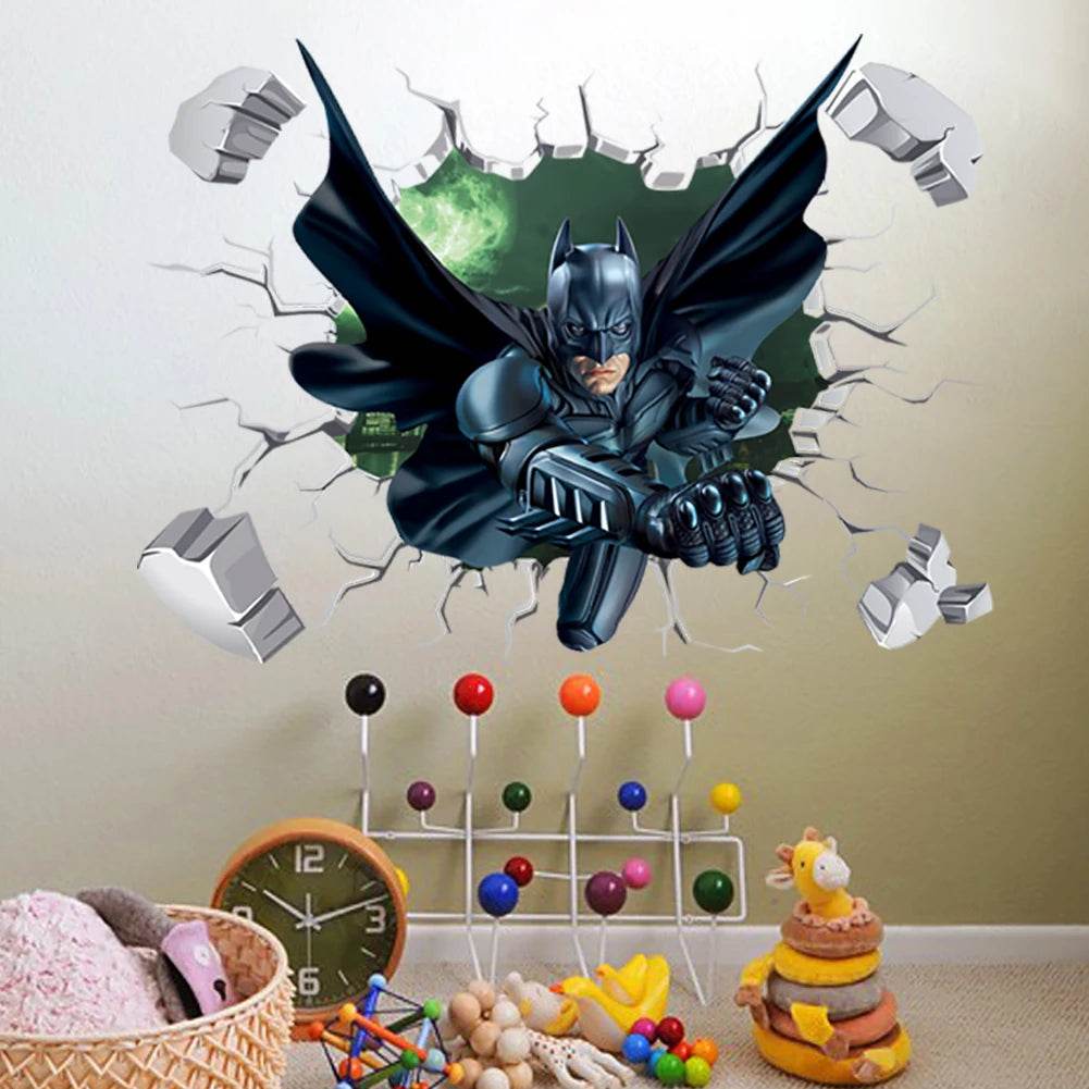 Premium 3D Spiderman Wall Stickers For Kids Room Decor - ToylandEU