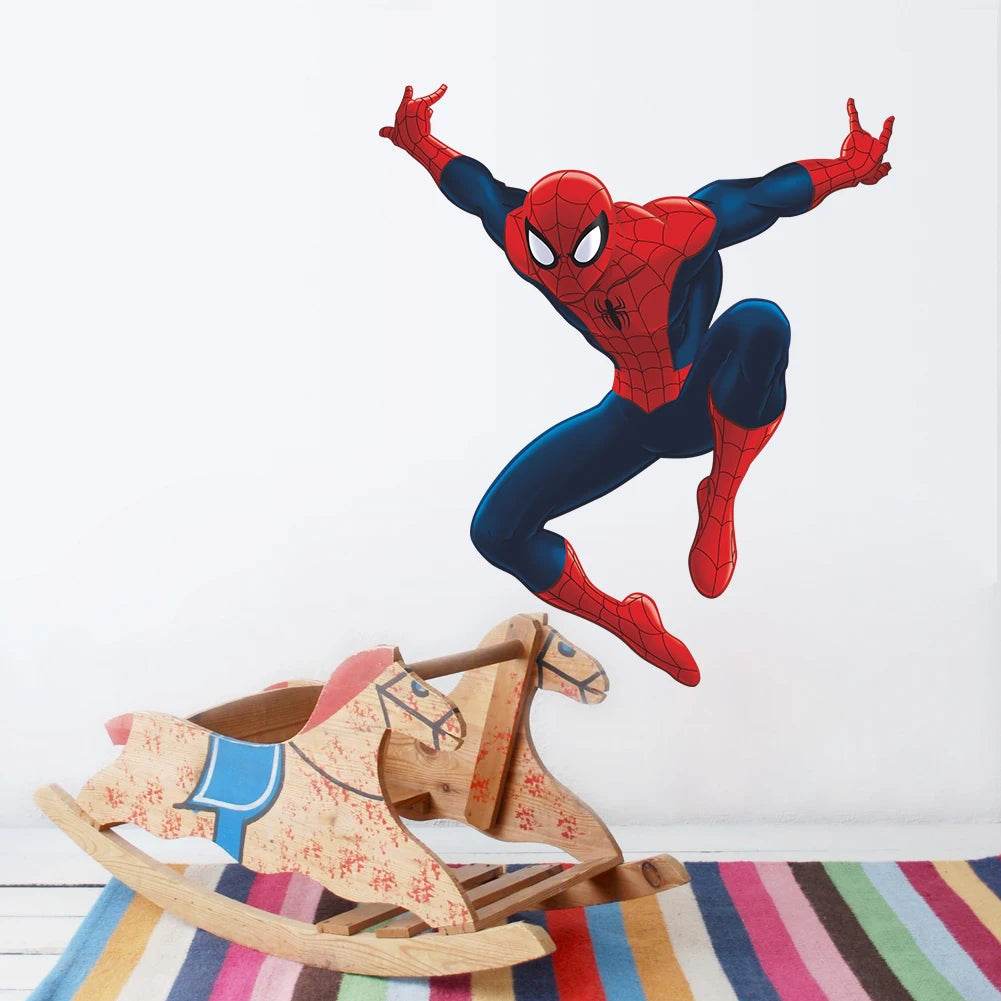 Premium 3D Spiderman Wall Stickers For Kids Room Decor - ToylandEU