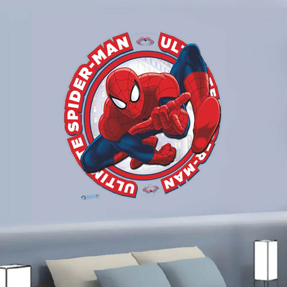 Premium 3D Spiderman Wall Stickers For Kids Room Decor - ToylandEU