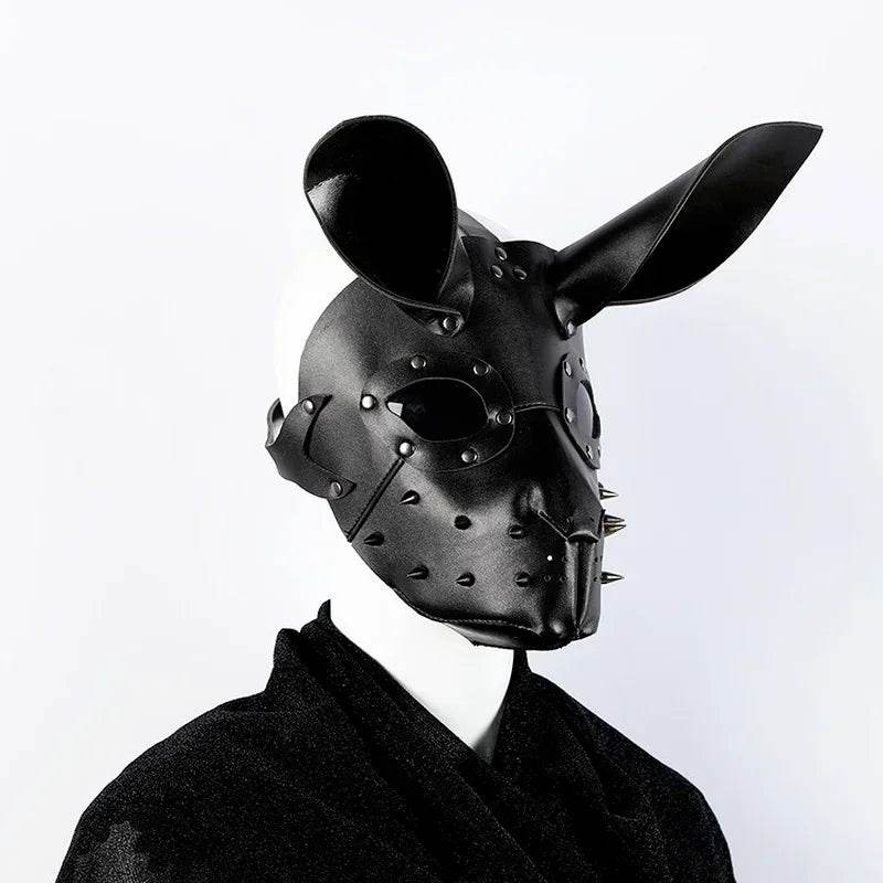 Premium 3D Steampunk PU Bunny Mask For Adult Cosplay - ToylandEU