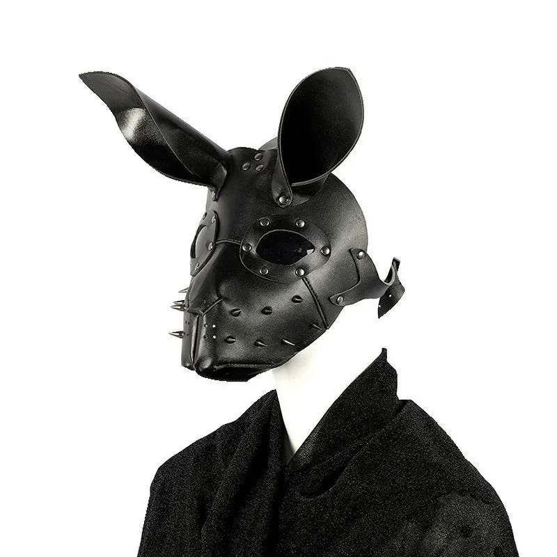 Premium 3D Steampunk PU Bunny Mask For Adult Cosplay - ToylandEU