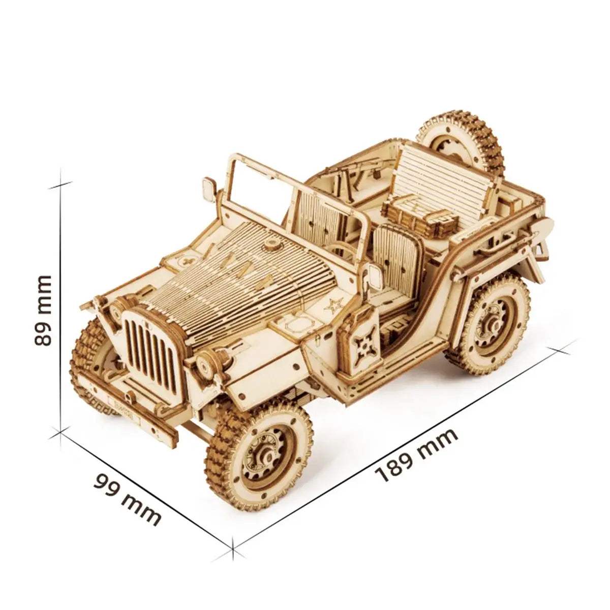  3D Wooden Puzzle Kit Premium Steam Train Model 1 To 15 Scale -  ToylandEU™