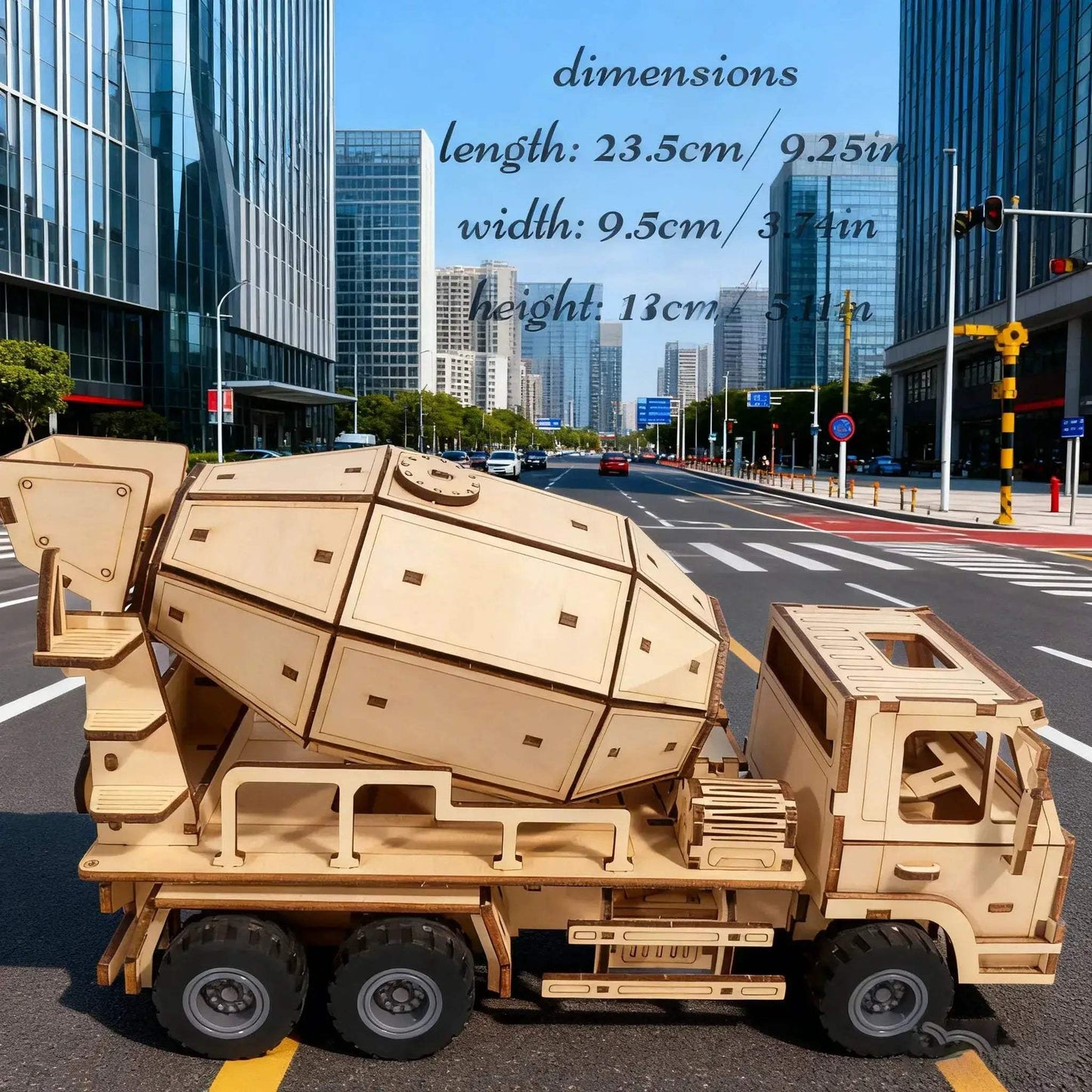 Premium 3D Wooden Puzzle Kit For Construction Fun Projects - ToylandEU