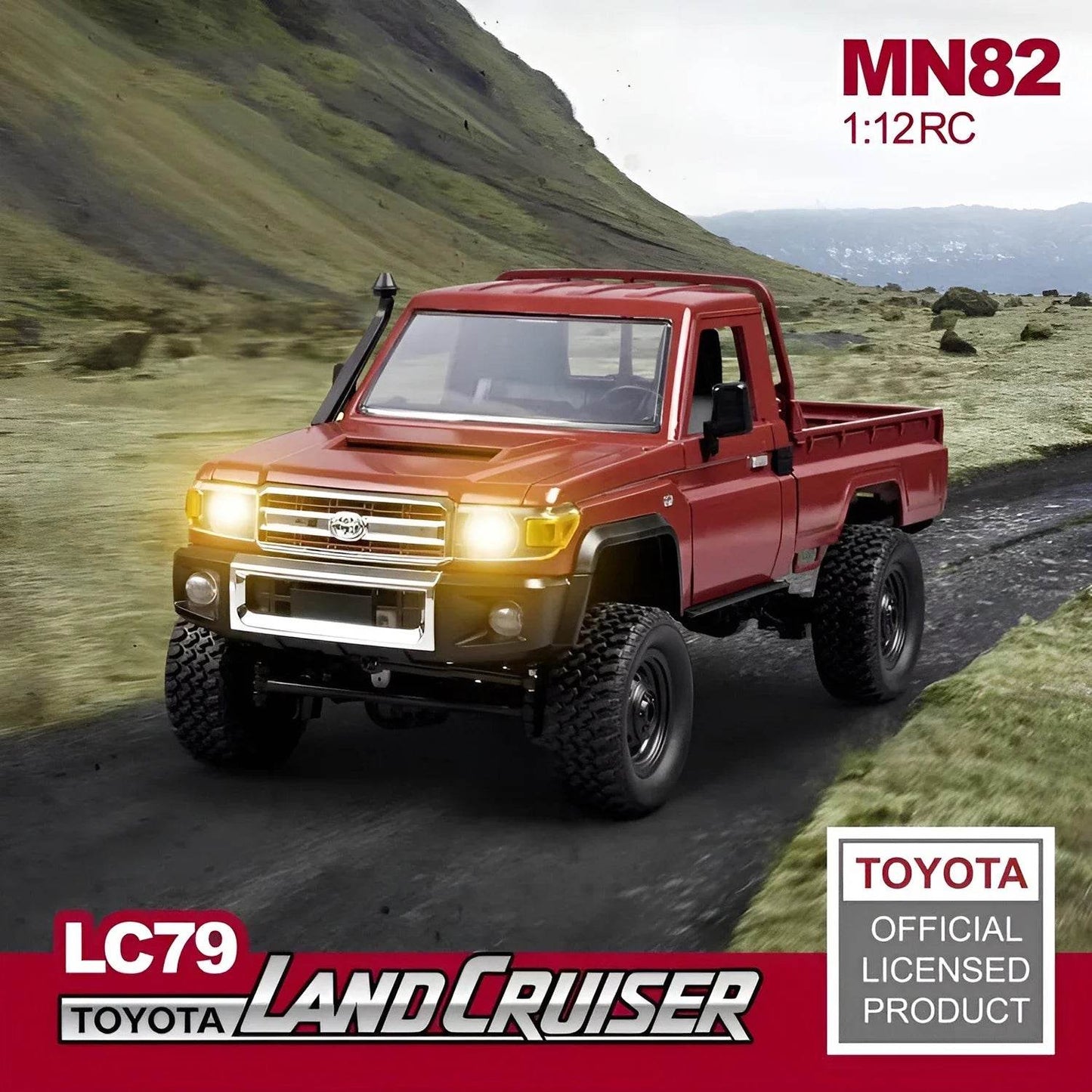 Premium 4WD RC Off Road Vehicle Climbing LED Lights Boys - ToylandEU