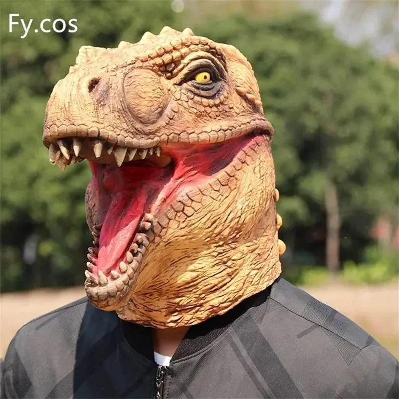  Premium 58cm Latex With Fur Dragon Mask Toyland EU -  ToylandEU™