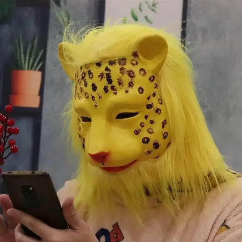  Premium 58cm Latex With Fur Dragon Mask Toyland EU -  ToylandEU™