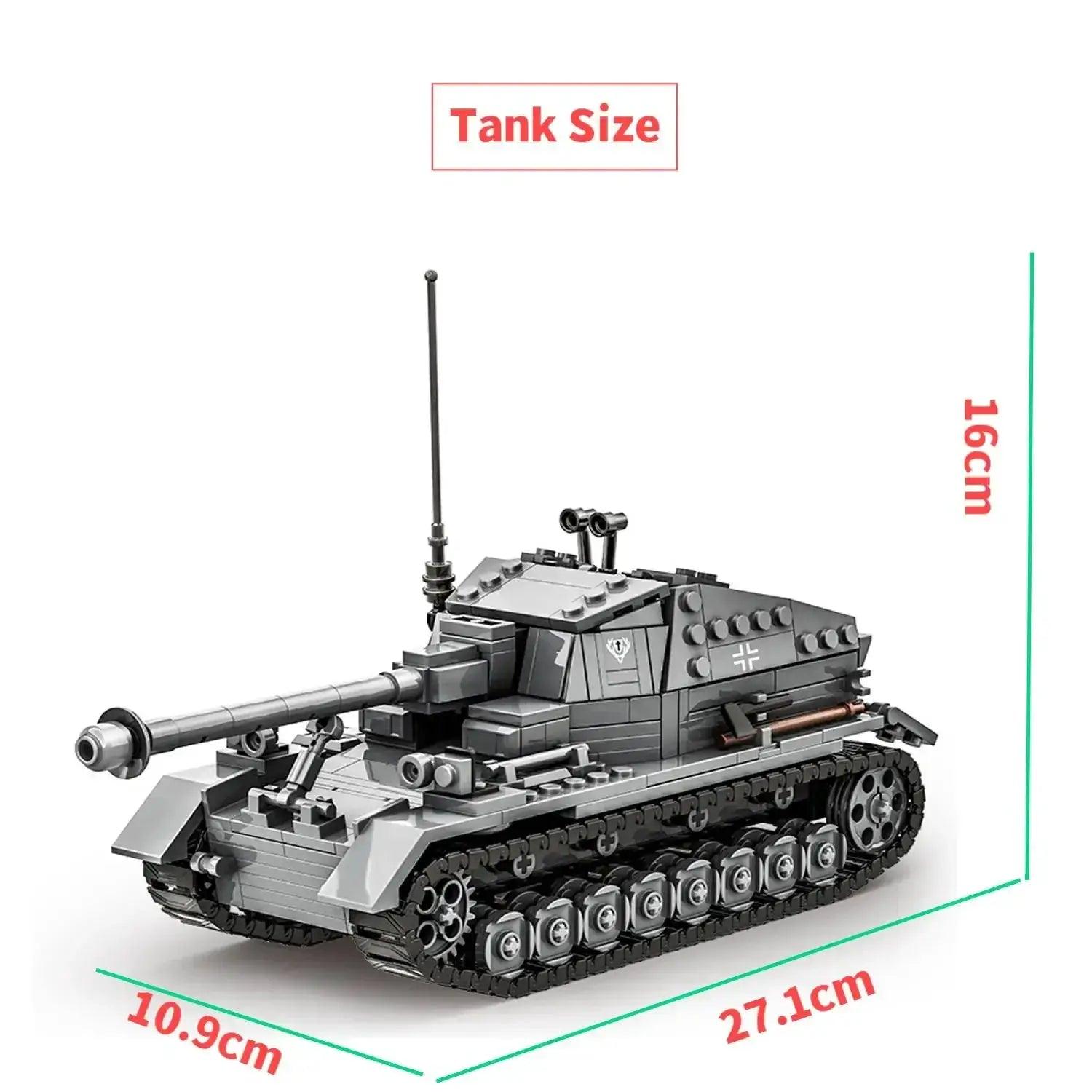  Premium 632 Tank Blocks Educational Toys Toyland EU -  ToylandEU™