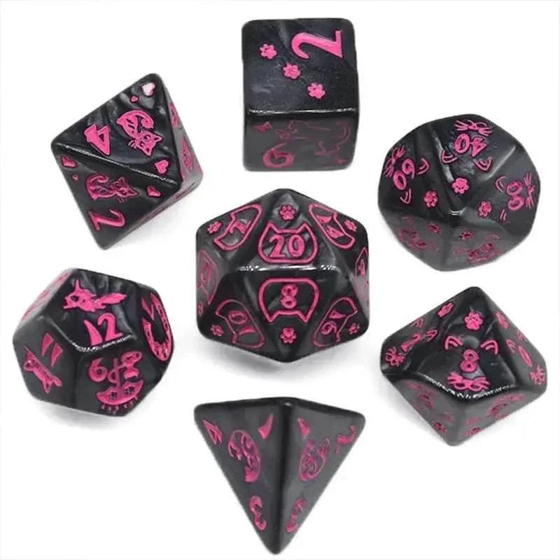  Premium 7 Piece Polyhedral DND Dice Set for Players -  ToylandEU™