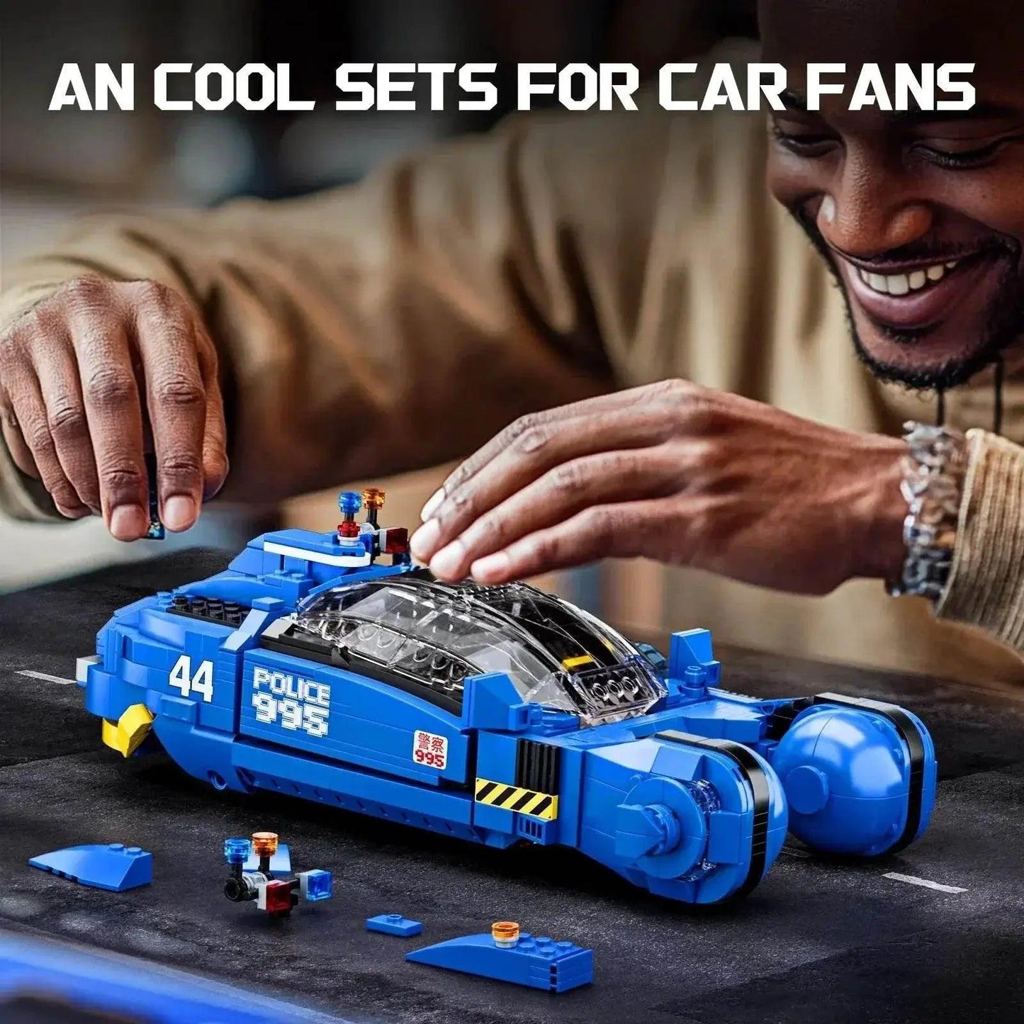  Premium 988 Block Kit Blue Spinner Vehicle Toyland EU -  ToylandEU™