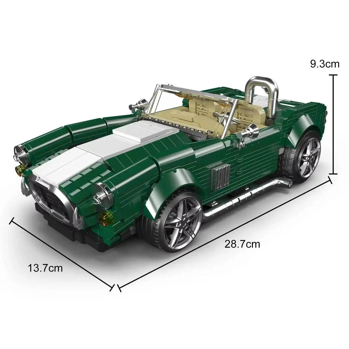  Premium AC Cobra Roadster Building Block Set Toyland EU -  ToylandEU™