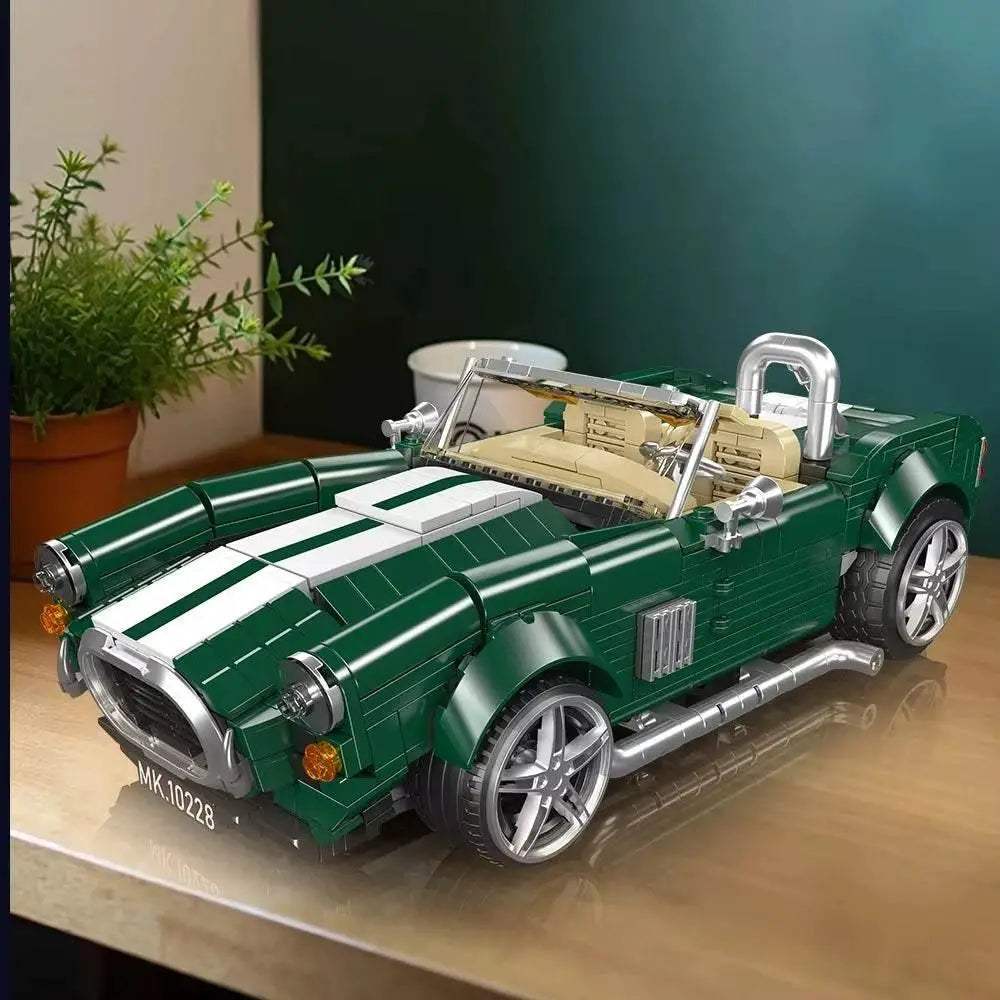  Premium AC Cobra Roadster Building Block Set Toyland EU -  ToylandEU™