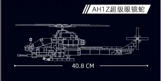  Premium AH1Z Viper Gunship Lego Block Set Toyland EU -  ToylandEU™
