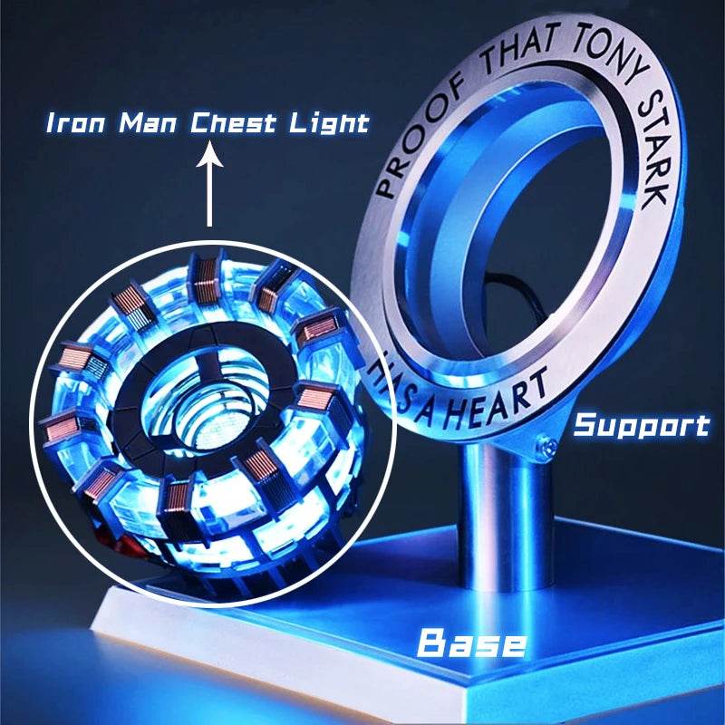 Premium Action Figure Arc Reactor LED Chest Lamp Collectors - ToylandEU