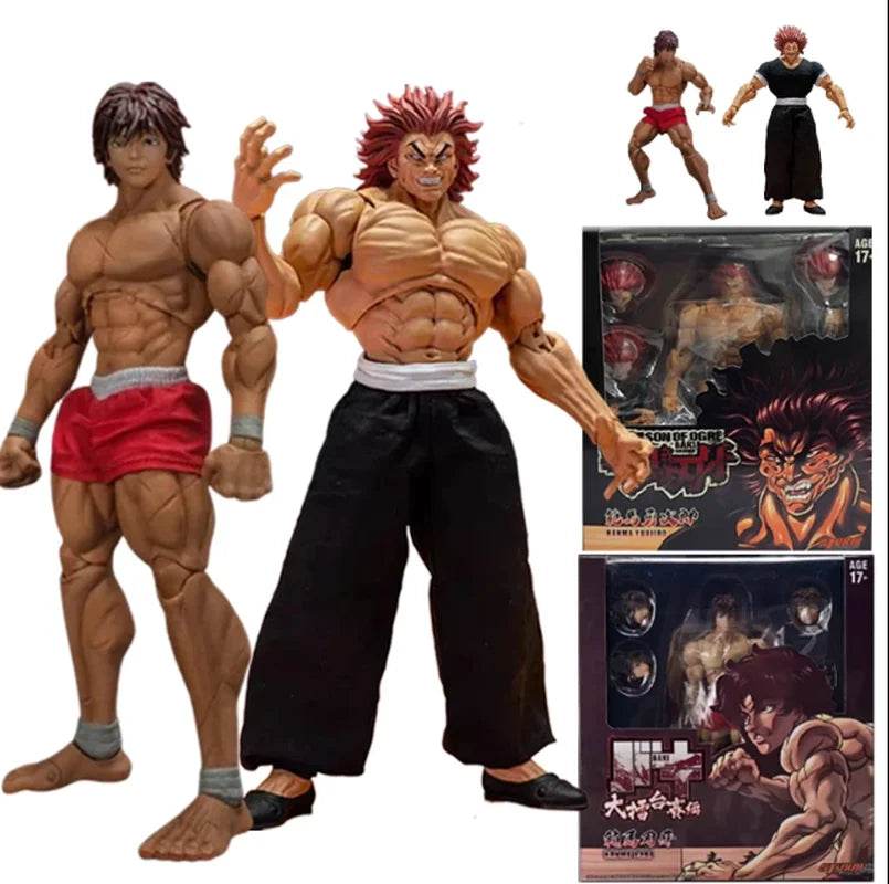 Premium Action Figure Baki Hanma Movable PVC For Collectors - ToylandEU