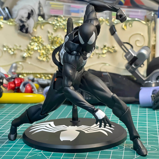 Premium Action Figure Black Spider Man Symbiote Collectors - ToylandEU