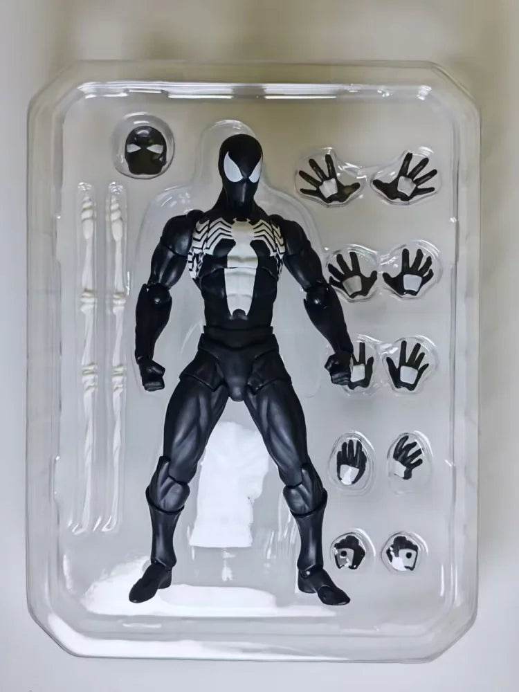Premium Action Figure Black Spider Man Symbiote Collectors - ToylandEU