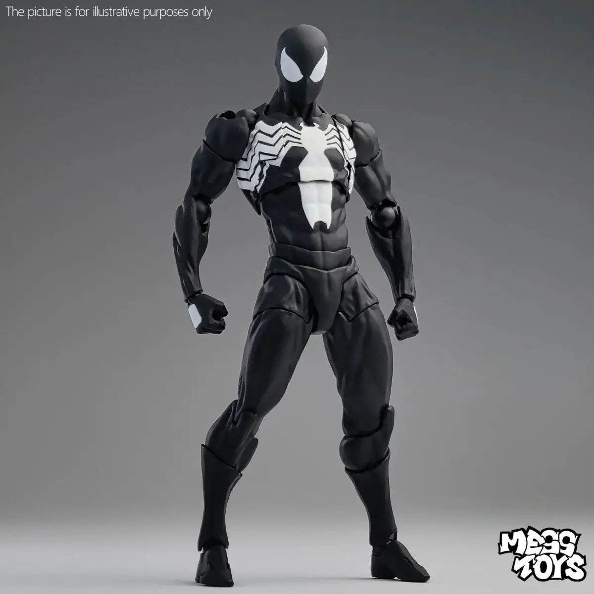Premium Action Figure Black Spider Man Symbiote Collectors - ToylandEU