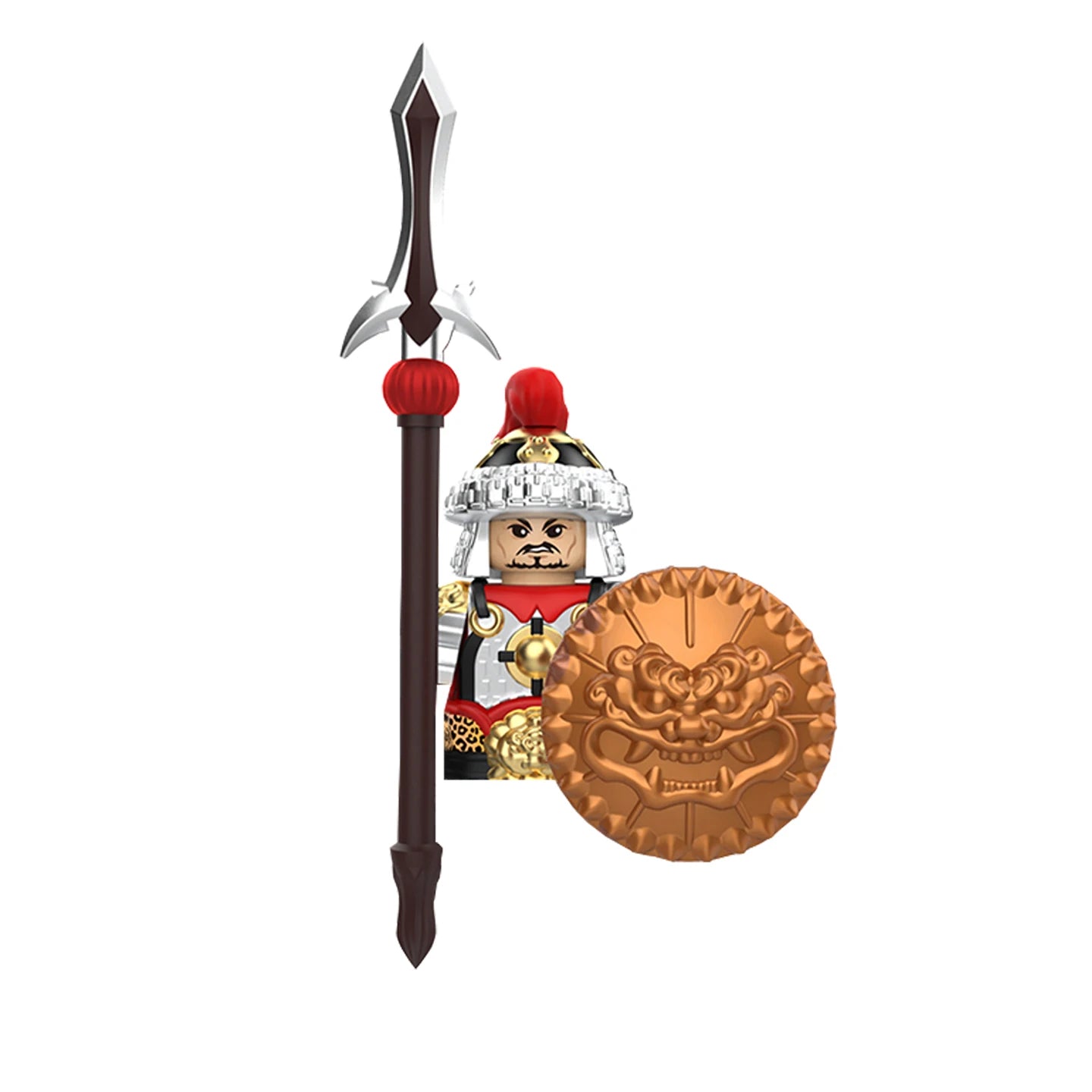 Premium Action Figure Building Block Yue Fei General Armor Soldier For Lego Compatible Builders Gift - ToylandEU