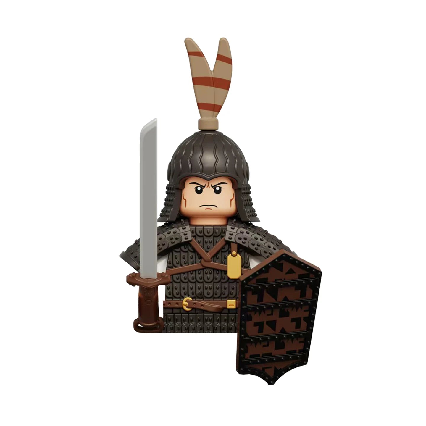 Premium Action Figure Building Block Yue Fei General Armor Soldier For Lego Compatible Builders Gift - ToylandEU