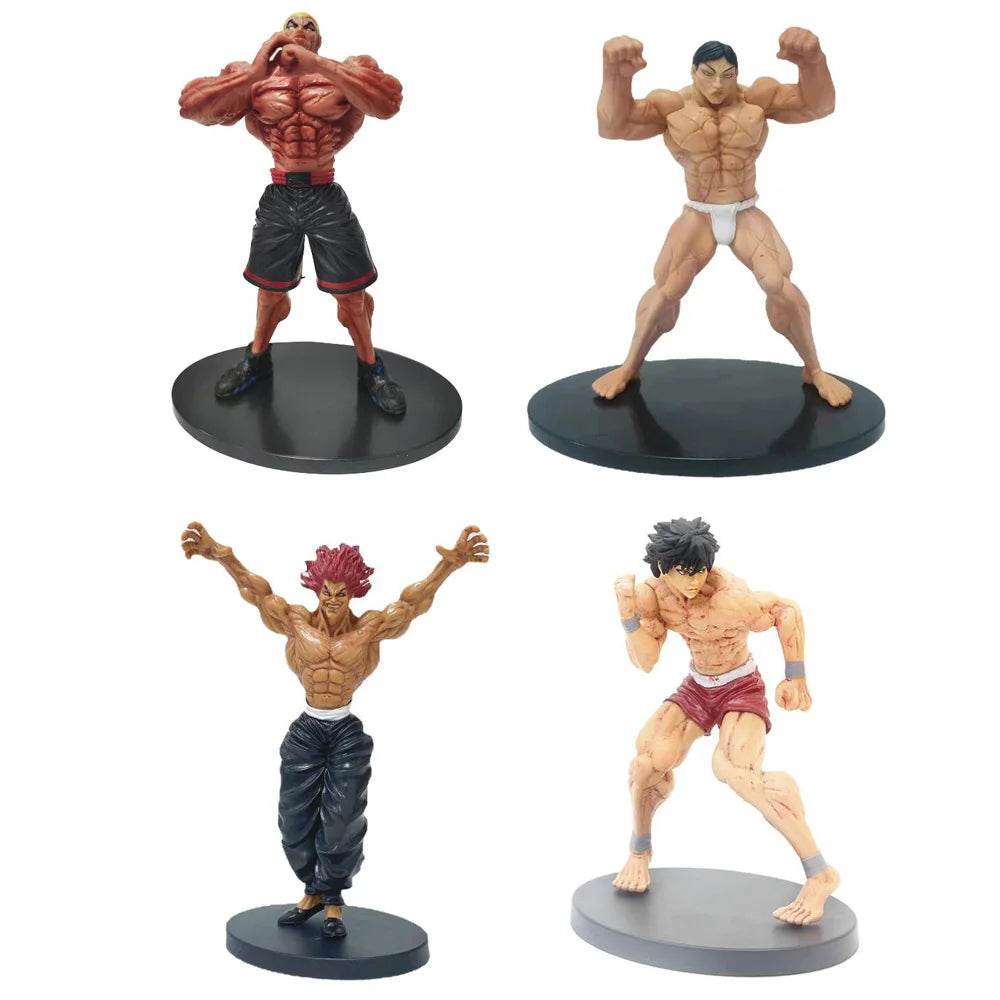 Premium Action Figure Collection of Baki the Grappler Characters for Anime Enthusiasts 22CM - ToylandEU